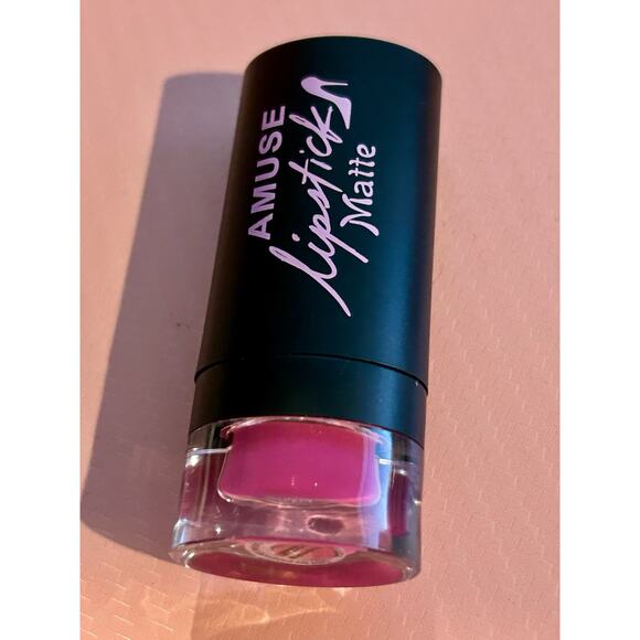 ~NWOB~Amuse Matte Lipstick Lot Of 4 in LIP7278-1,-2,-7,-8 Shades Pinks🎀/Red🌹 - Picture 2 of 9
